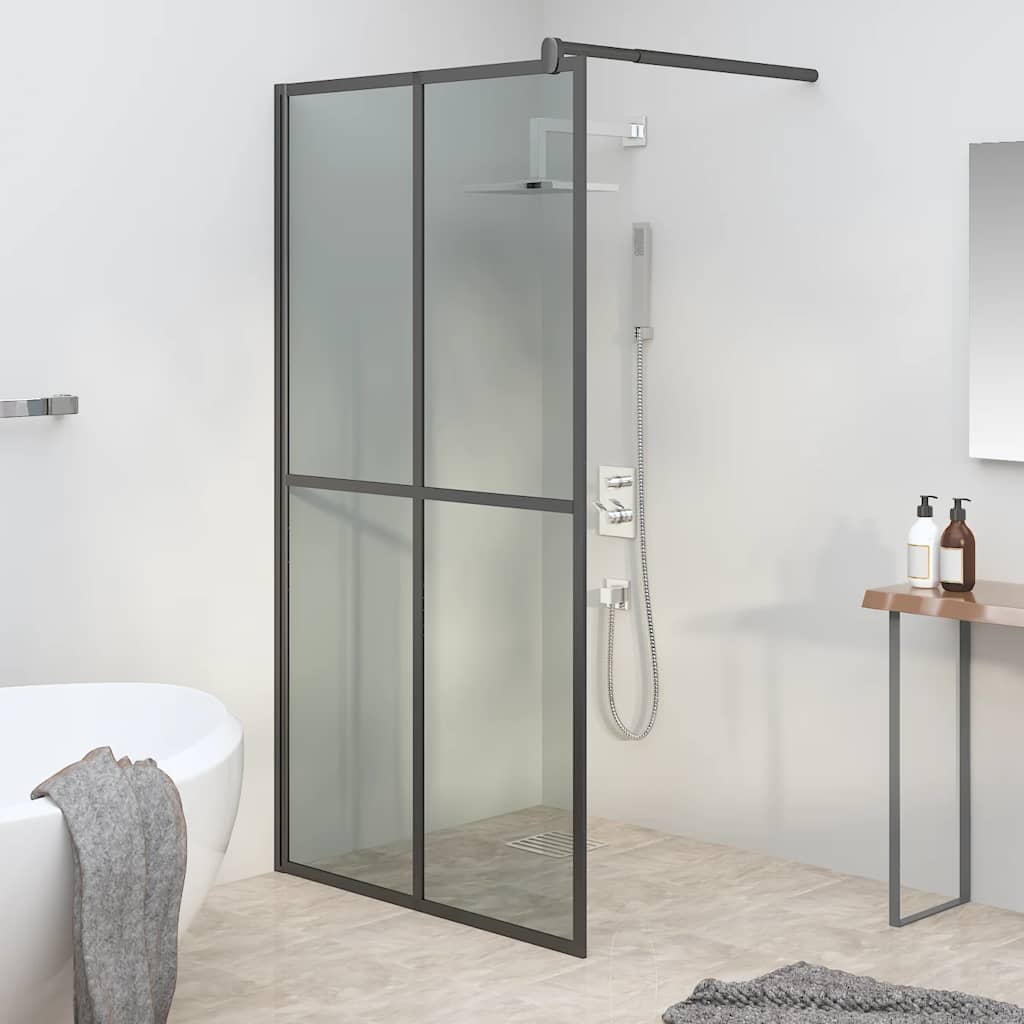 Duschwand für Walk-in Dusche Klares Sicherheitsglas 80x195 cm