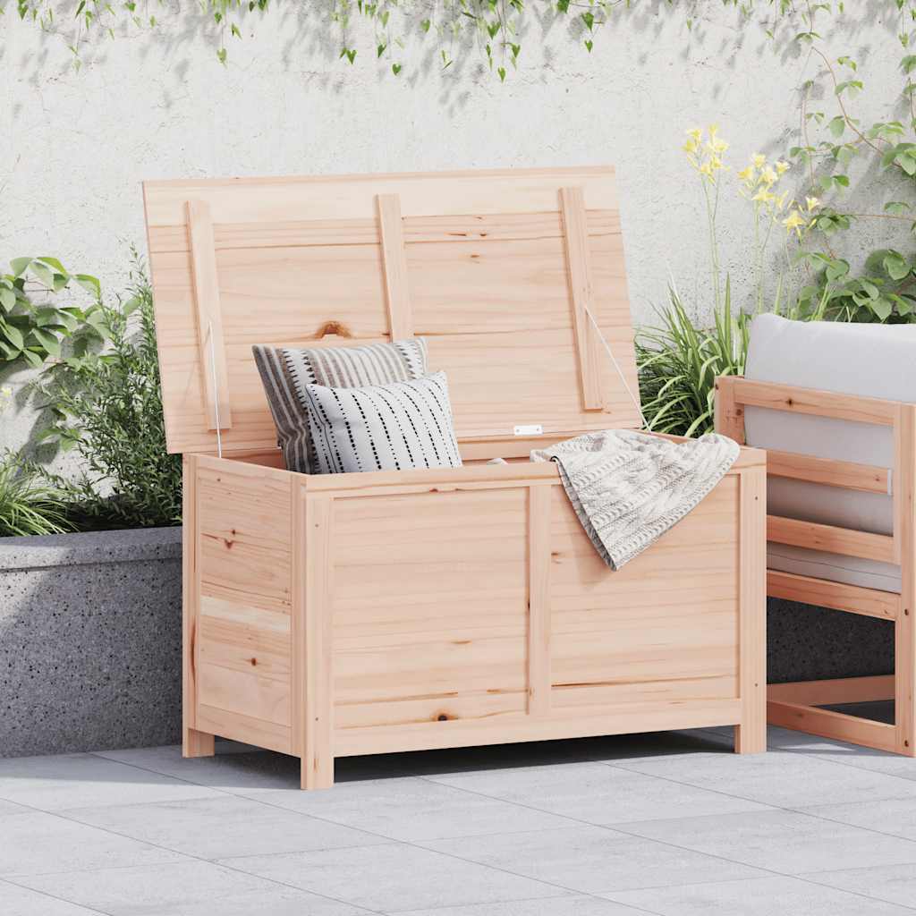 vidaXL Outdoor-Kissenbox 50x50x56 cm Massivholz Tanne