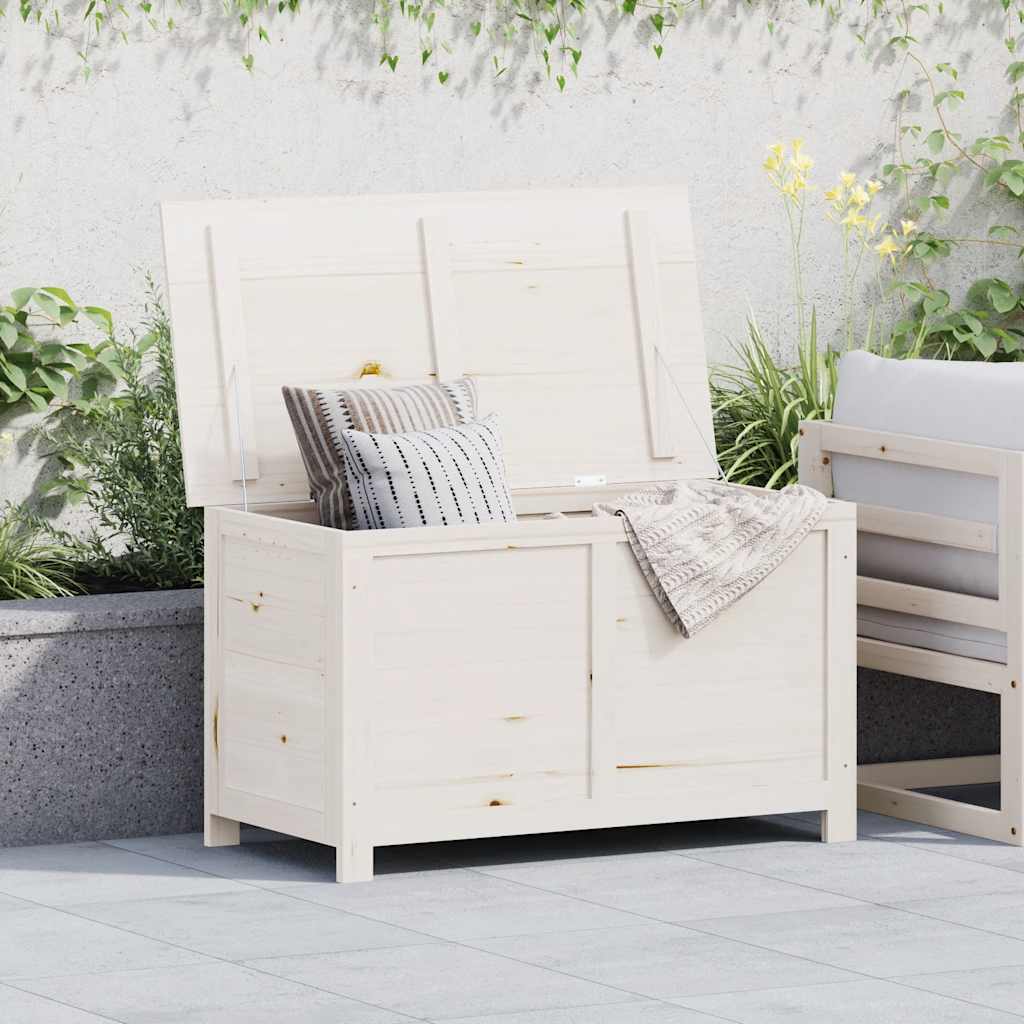 vidaXL Outdoor-Kissenbox 50x50x56 cm Massivholz Tanne