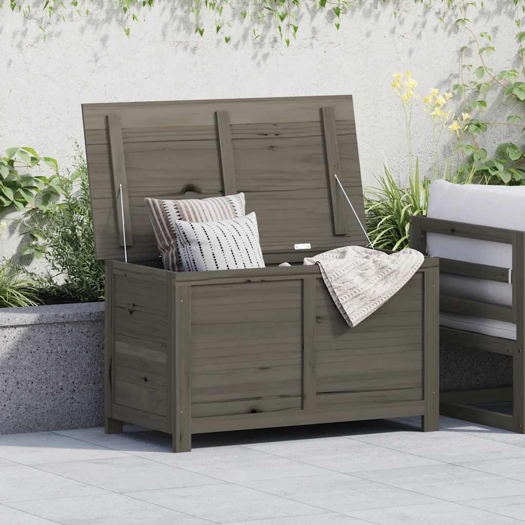 Outdoor-Kissenbox 50x50x56 cm Massivholz Tanne