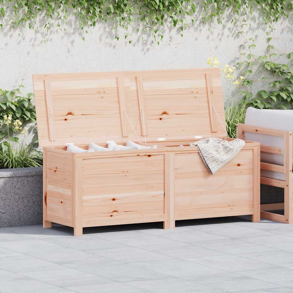 Outdoor-Kissenbox 50x50x56 cm Massivholz Tanne