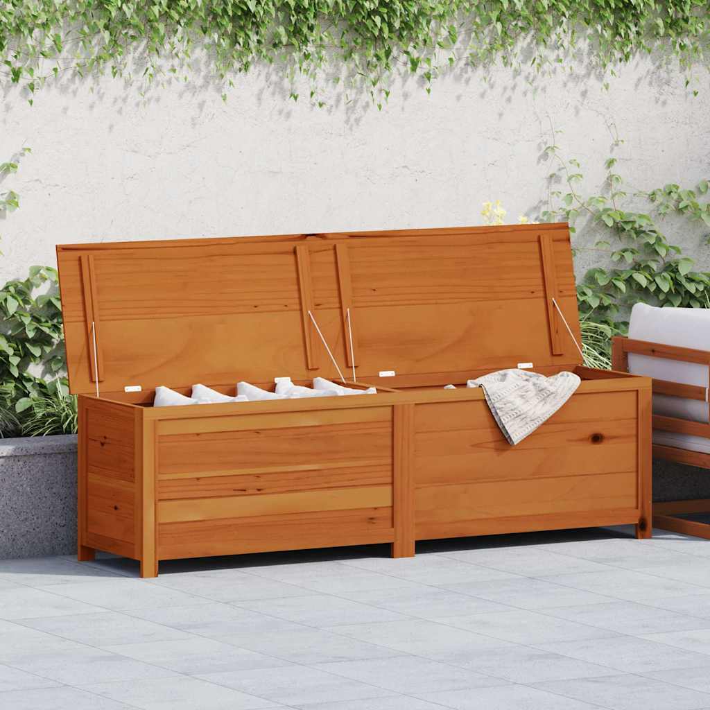 Outdoor-Kissenbox 50x50x56 cm Massivholz Tanne