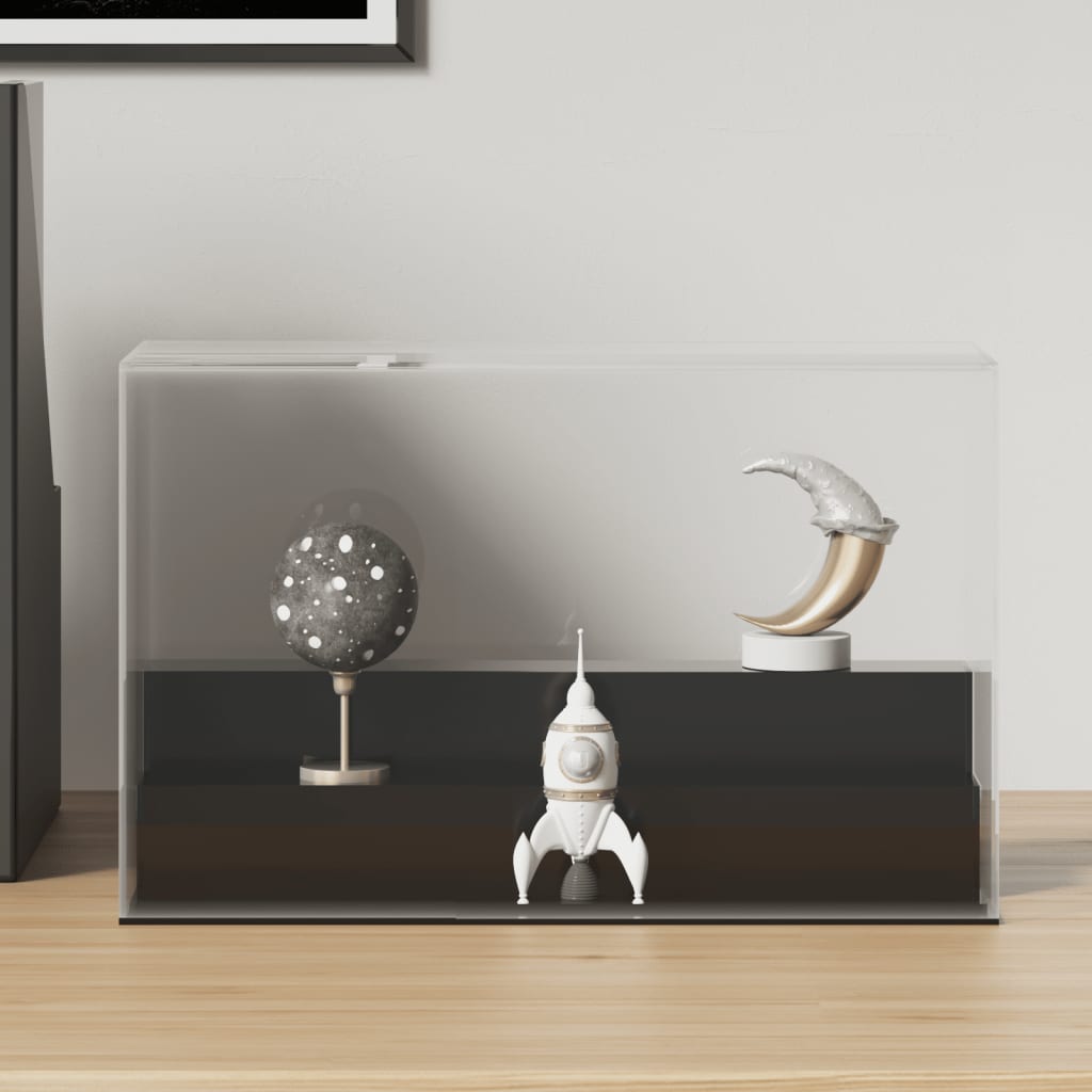 vidaXL Vitrine Transparent 19,5x8,5x8,5 cm Acryl