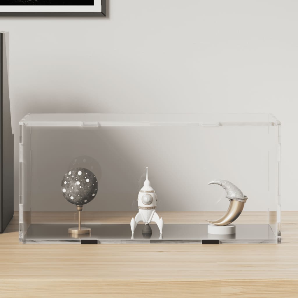 vidaXL Displaybox Transparent 14x14x22 cm Acryl