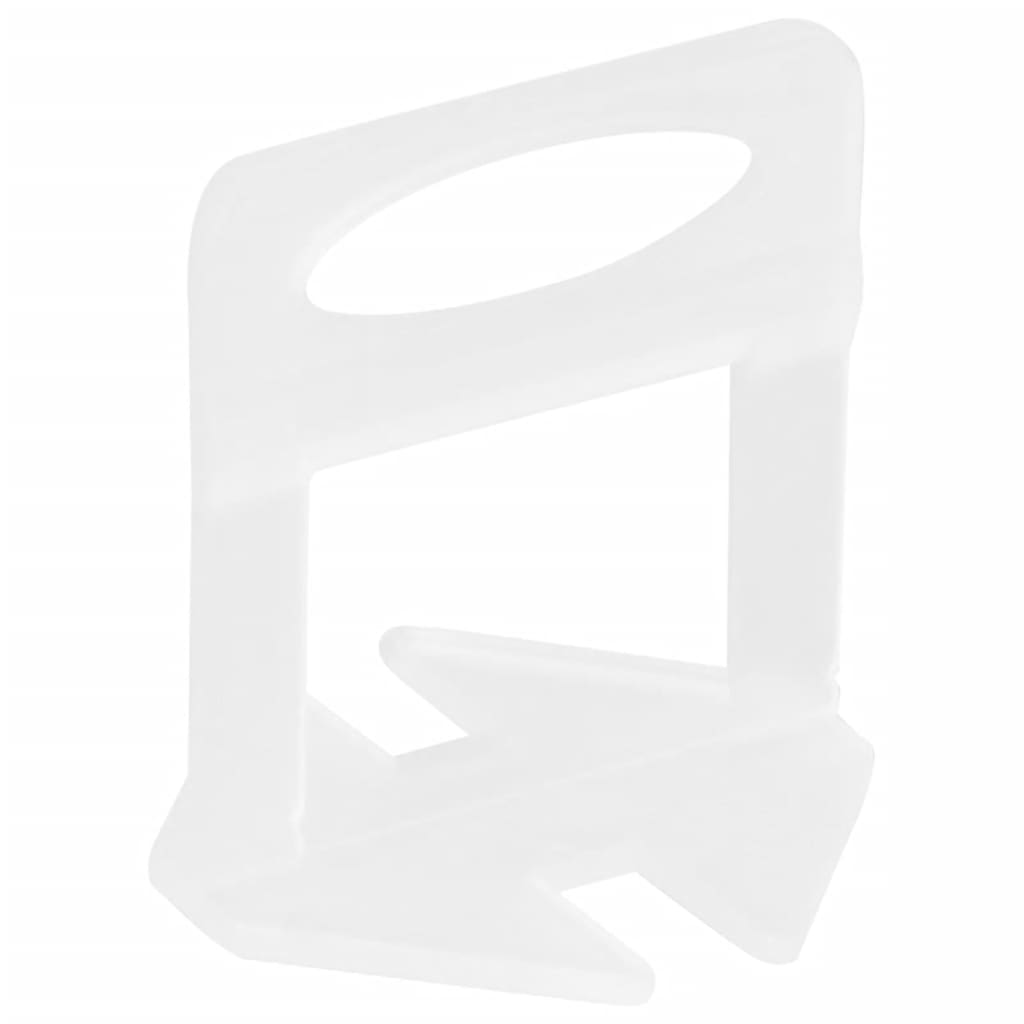 vidaXL Fliesen-Nivellierclips 250 Stk. 1 mm