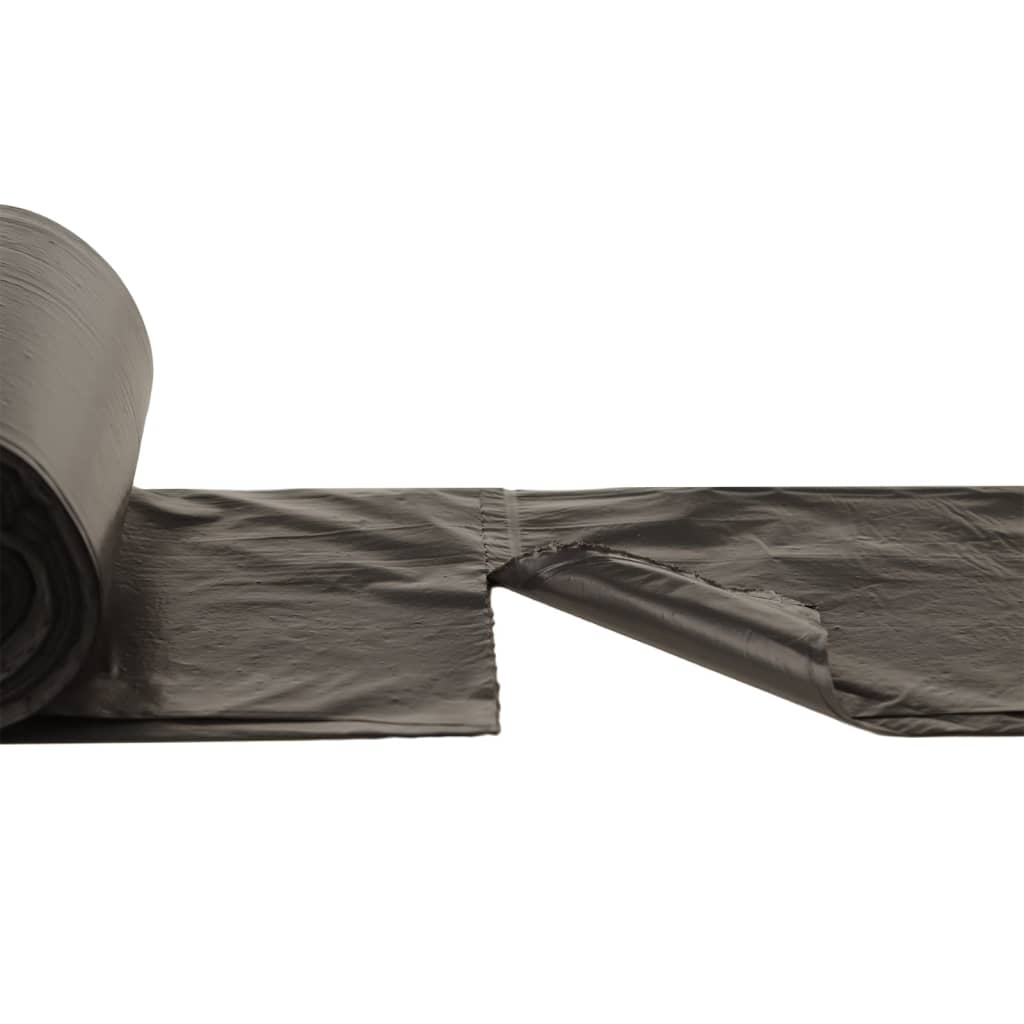 vidaXL Müllsäcke 250 Stk. Schwarz 35 L