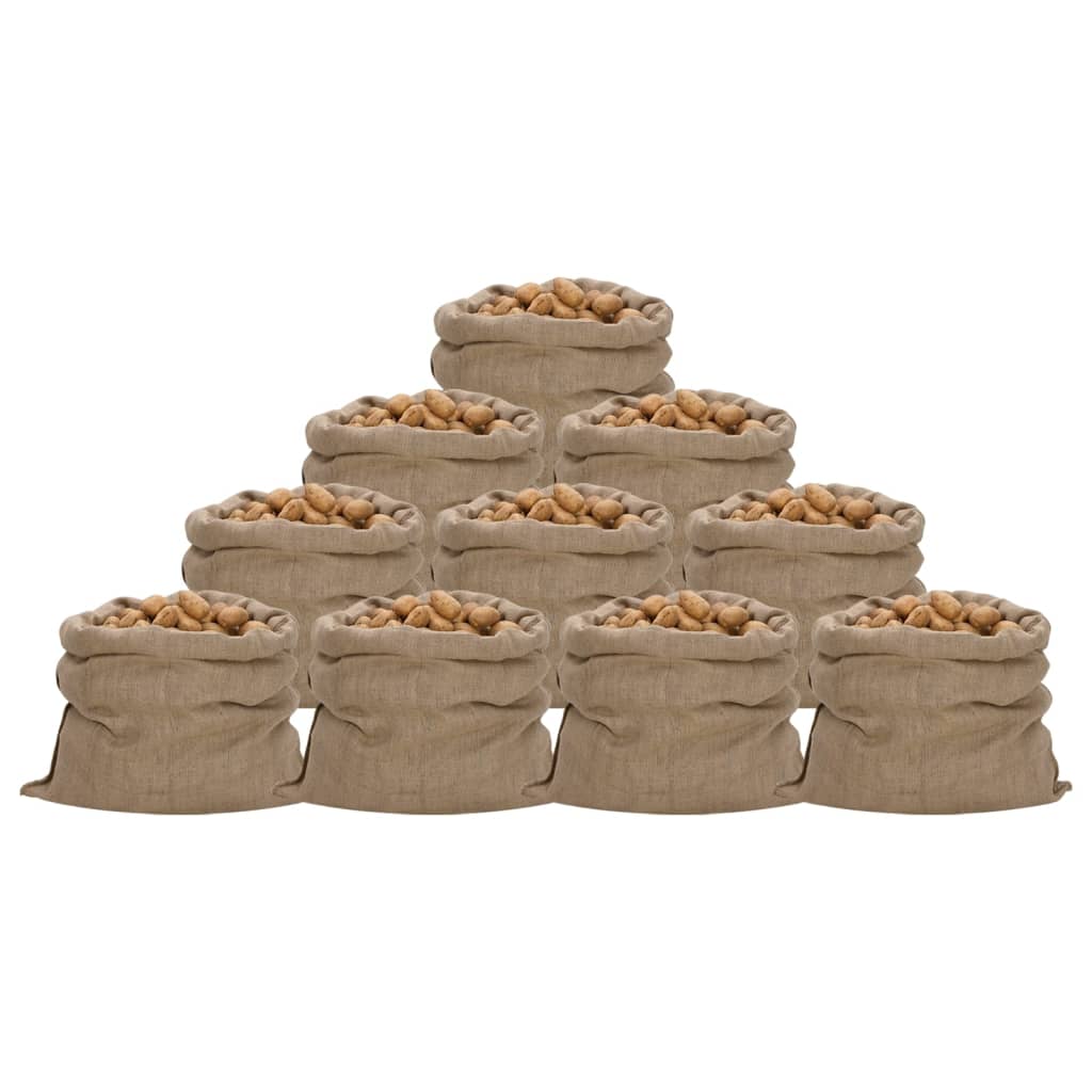 vidaXL Jutesäcke 5 Stk. 60x105 cm 100% Jute 340 g/m²