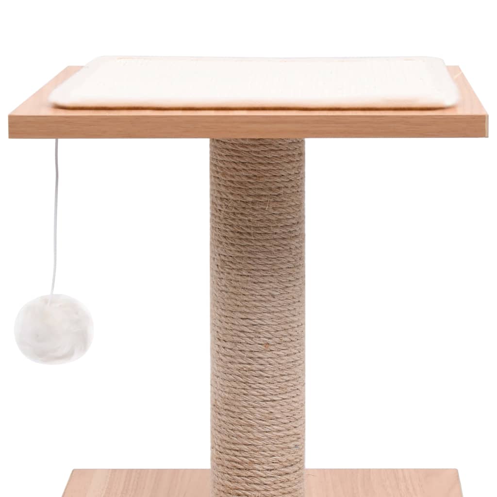 vidaXL Katzen-Kratzbaum mit Sisal-Kratzmatte 62 cm