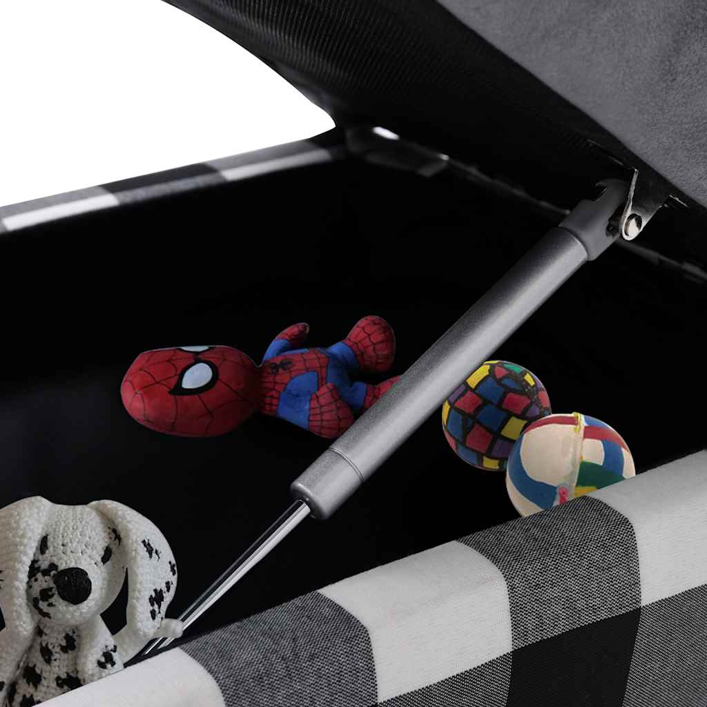 vidaXL Hundesofa Grau 57x34x36 cm Plüsch