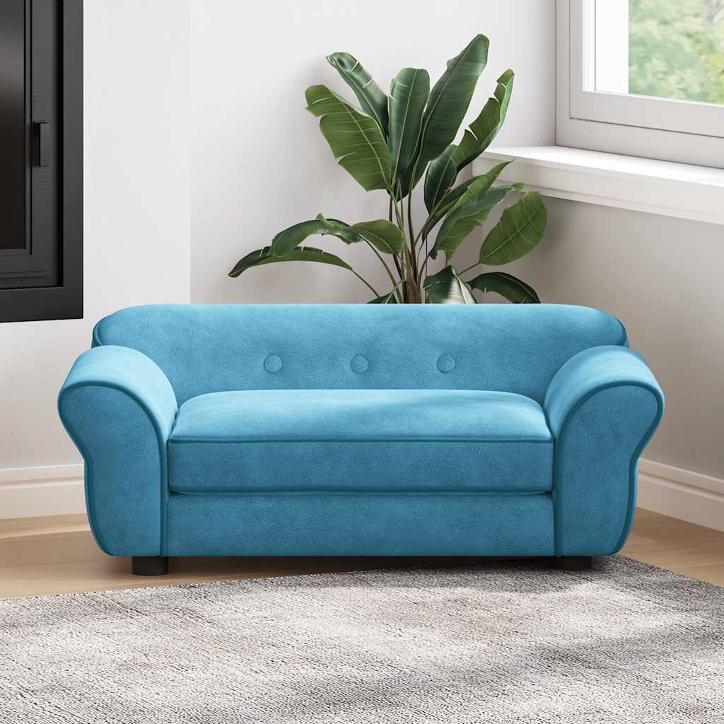Hundesofa Braun 72x45x30 cm Plüsch