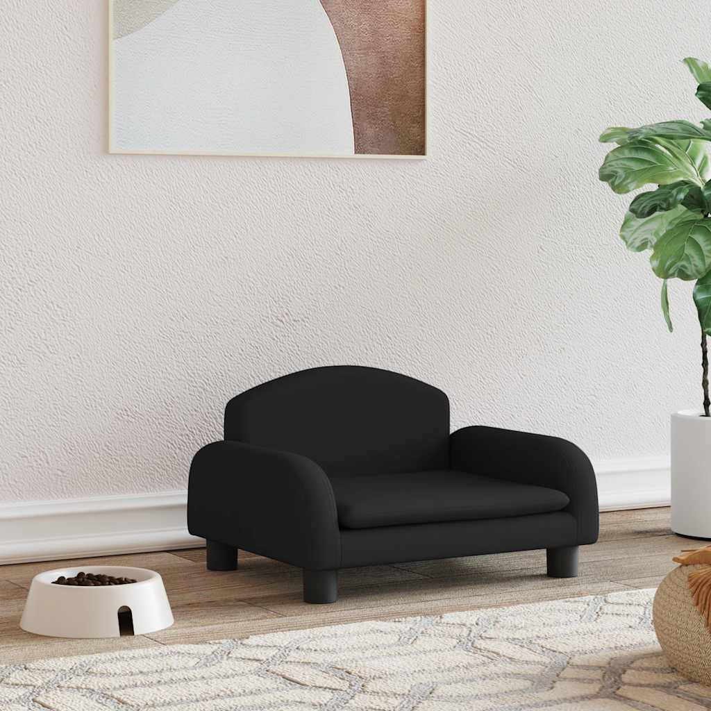 vidaXL Hundebett Creme 70x45x30 cm Stoff