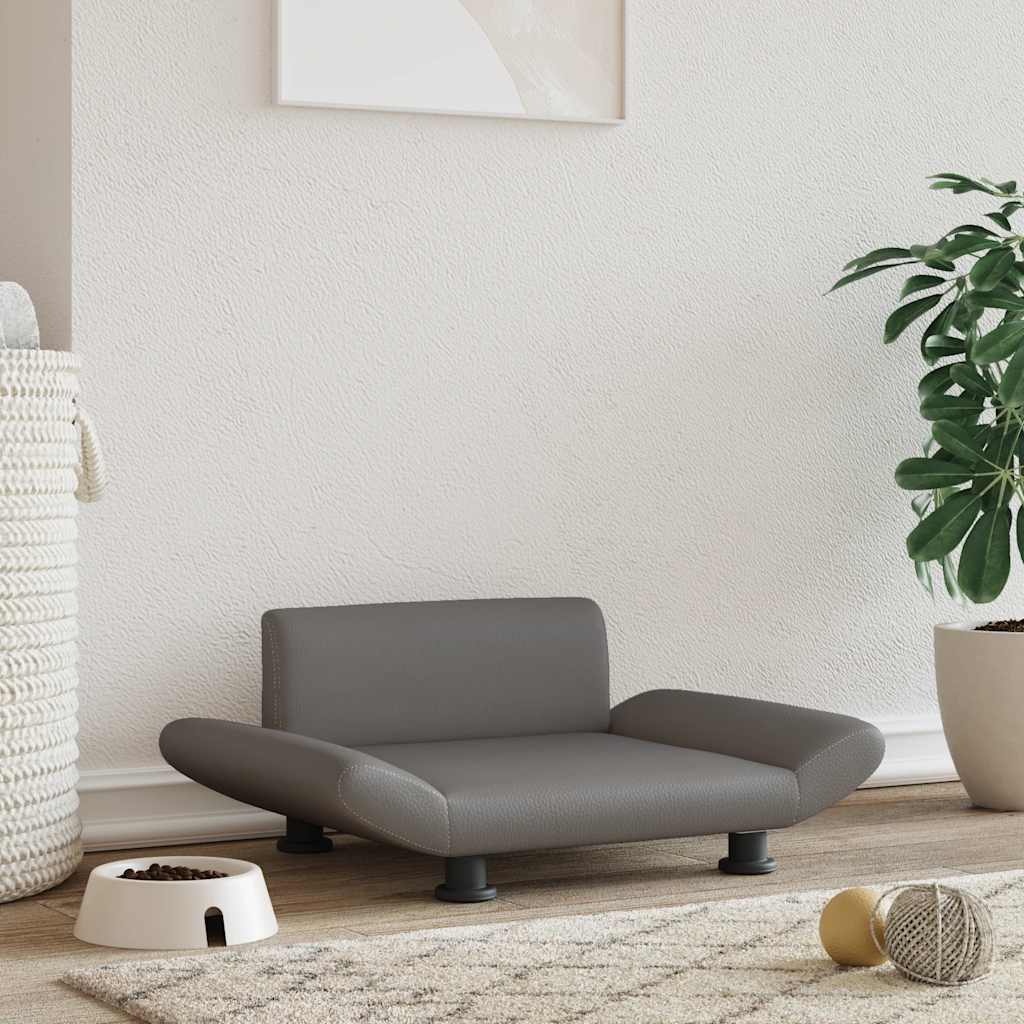 vidaXL Hundebett Creme 70x45x28 cm Stoff