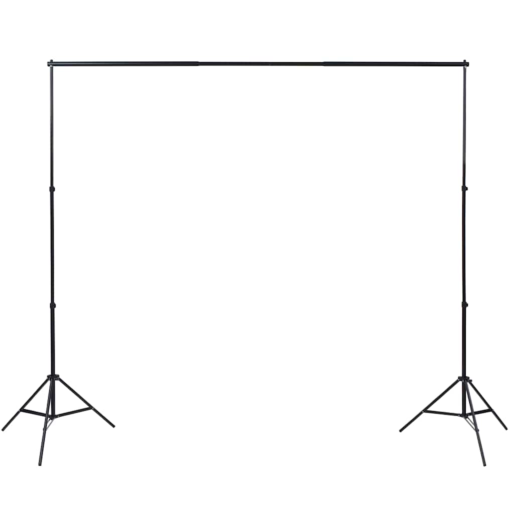 vidaXL Fotostudio-Set 5 farbige Hintergründe & 2 Softboxen