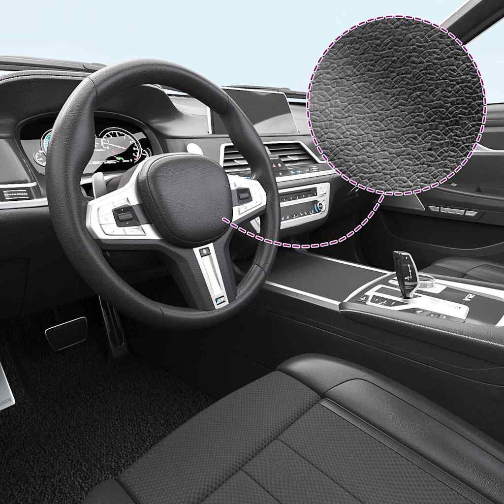 Autofolie Matt Weiß 200x152 cm Wasserdicht Blasenfrei