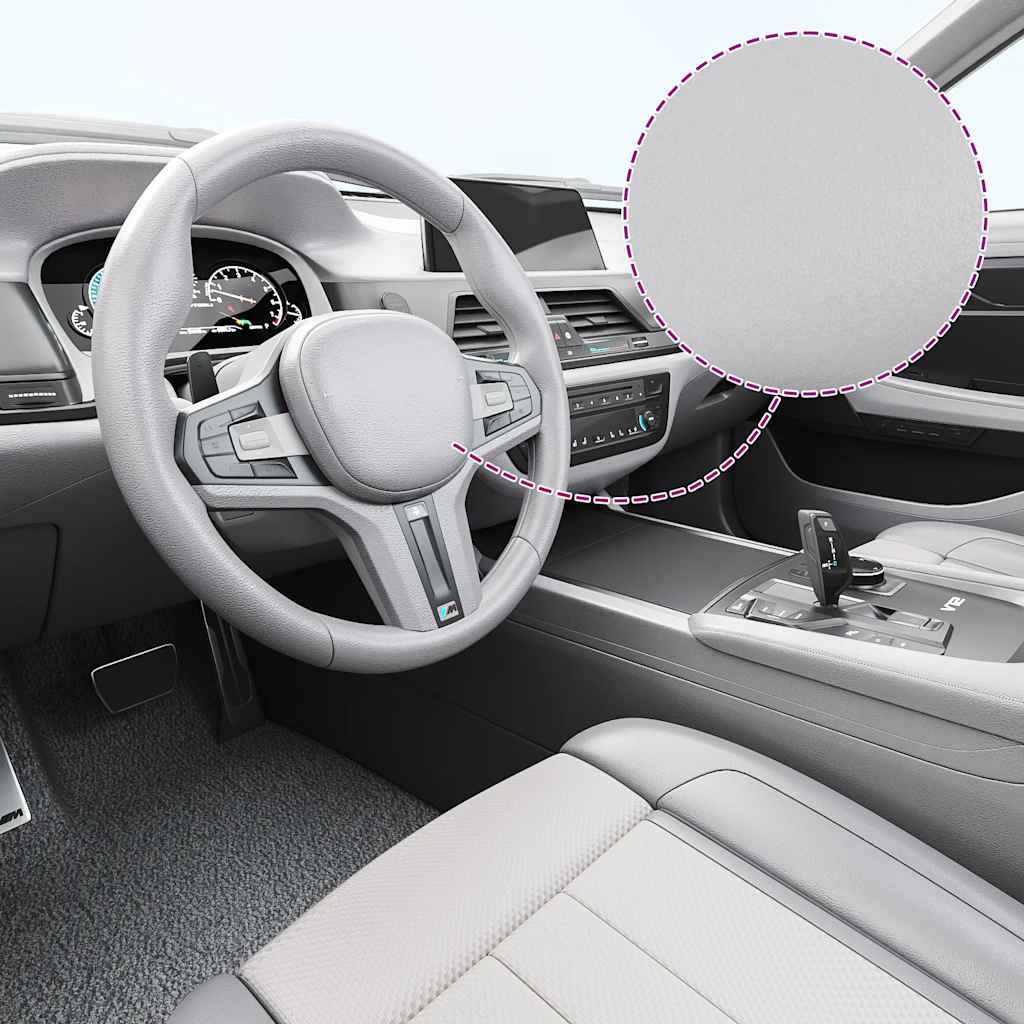 Autofolie Matt Weiß 200x152 cm Wasserdicht Blasenfrei