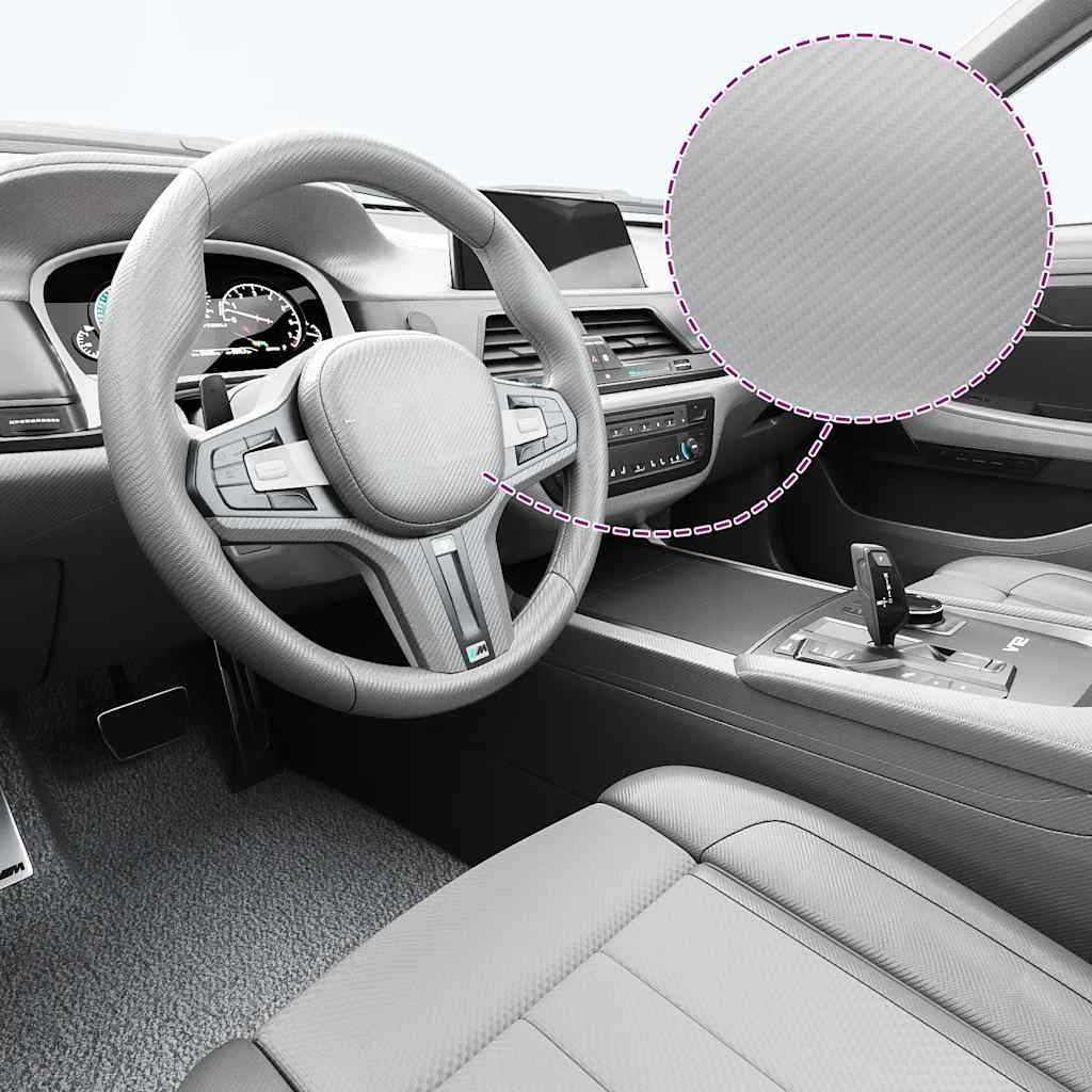 vidaXL Autofolie 4D Schwarz 100x150 cm