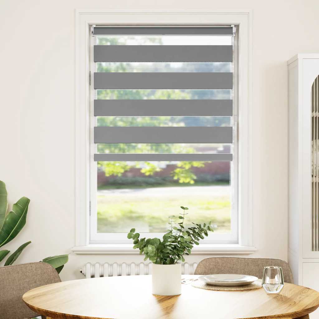 vidaXL Doppelrollo Seitenzug Duo 40 x 100 cm