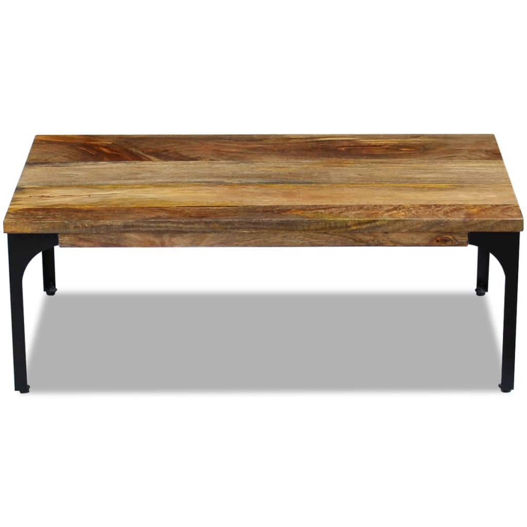 vidaXL Couchtisch Mangoholz 100x60x35 cm
