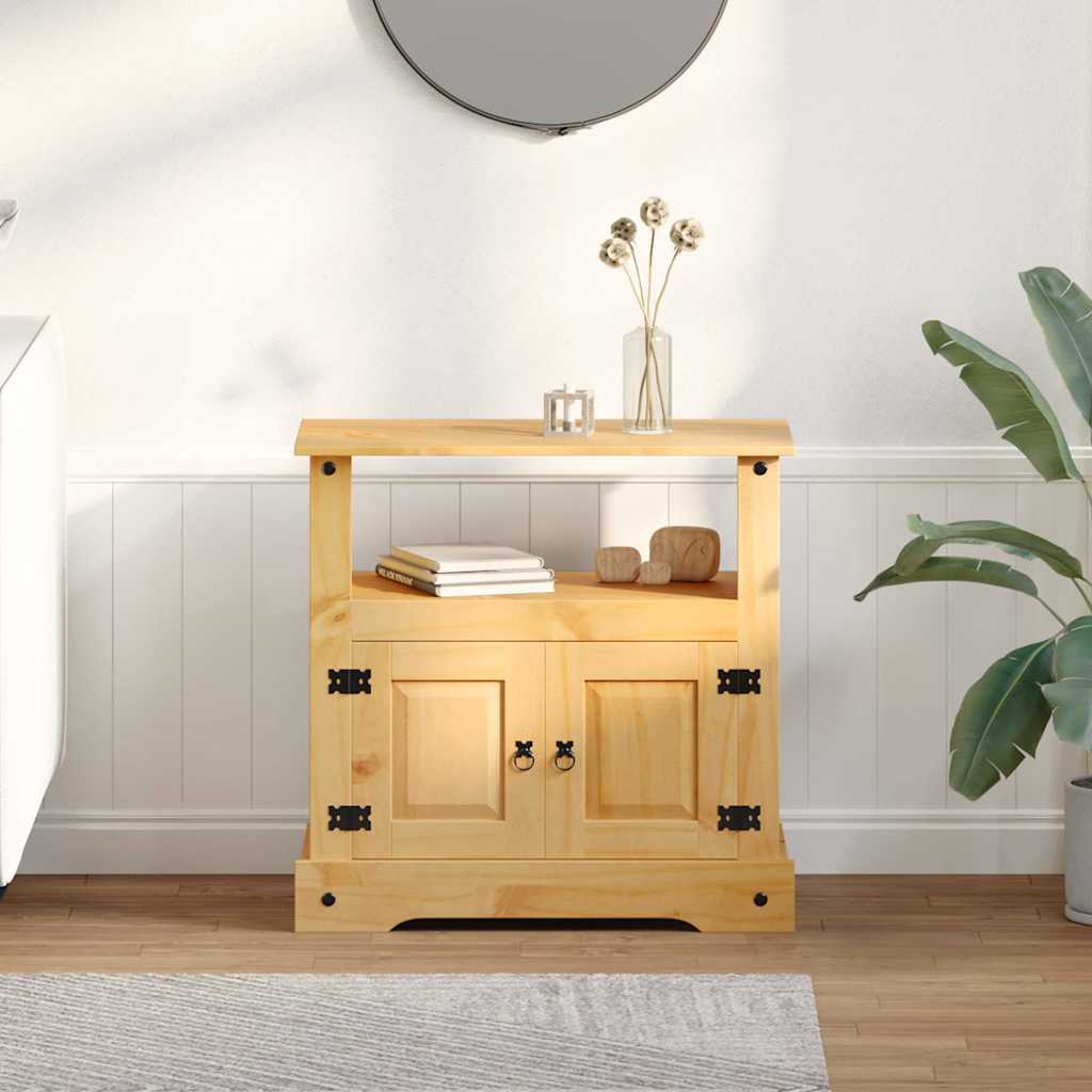 vidaXL TV-Schrank im Mexiko-Stil Kiefer Massiv Corona 80 x 43 x 78 cm