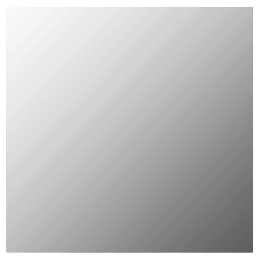 vidaXL Wandspiegel 40 x 40 cm Quadratisch Glas