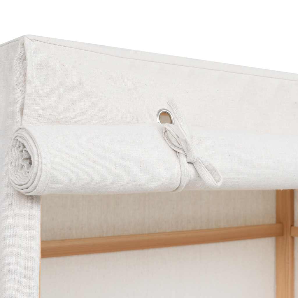 vidaXL Kleiderschrank mit 3 Ebenen 79 x 40 x 170 cm