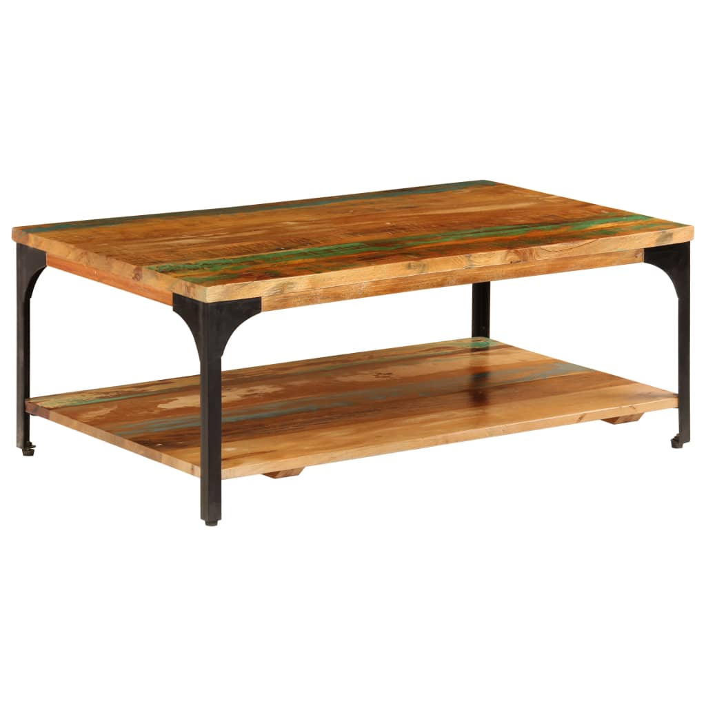 vidaXL Couchtisch Mangoholz 100x60x38 cm
