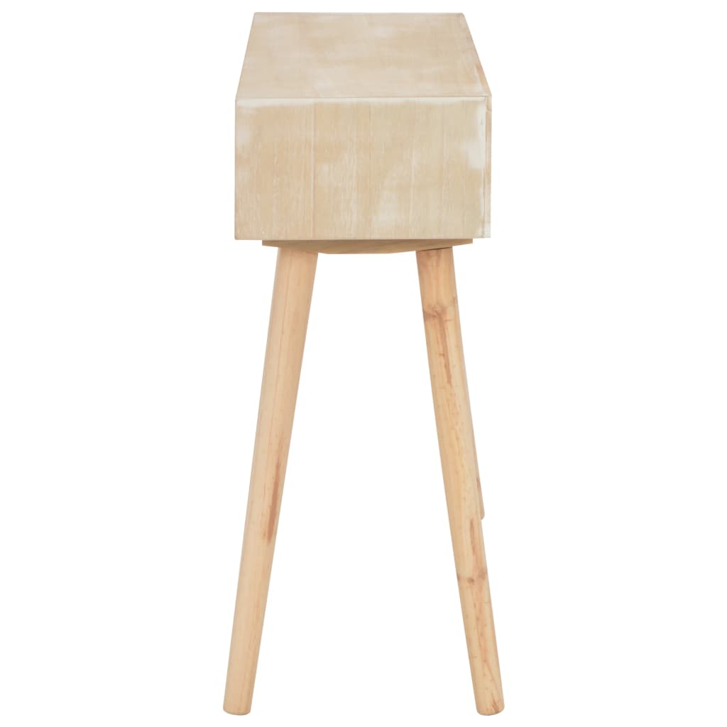 vidaXL Konsolentisch mit 3 Schubladen 100x30x73 cm Massivholz Kiefer