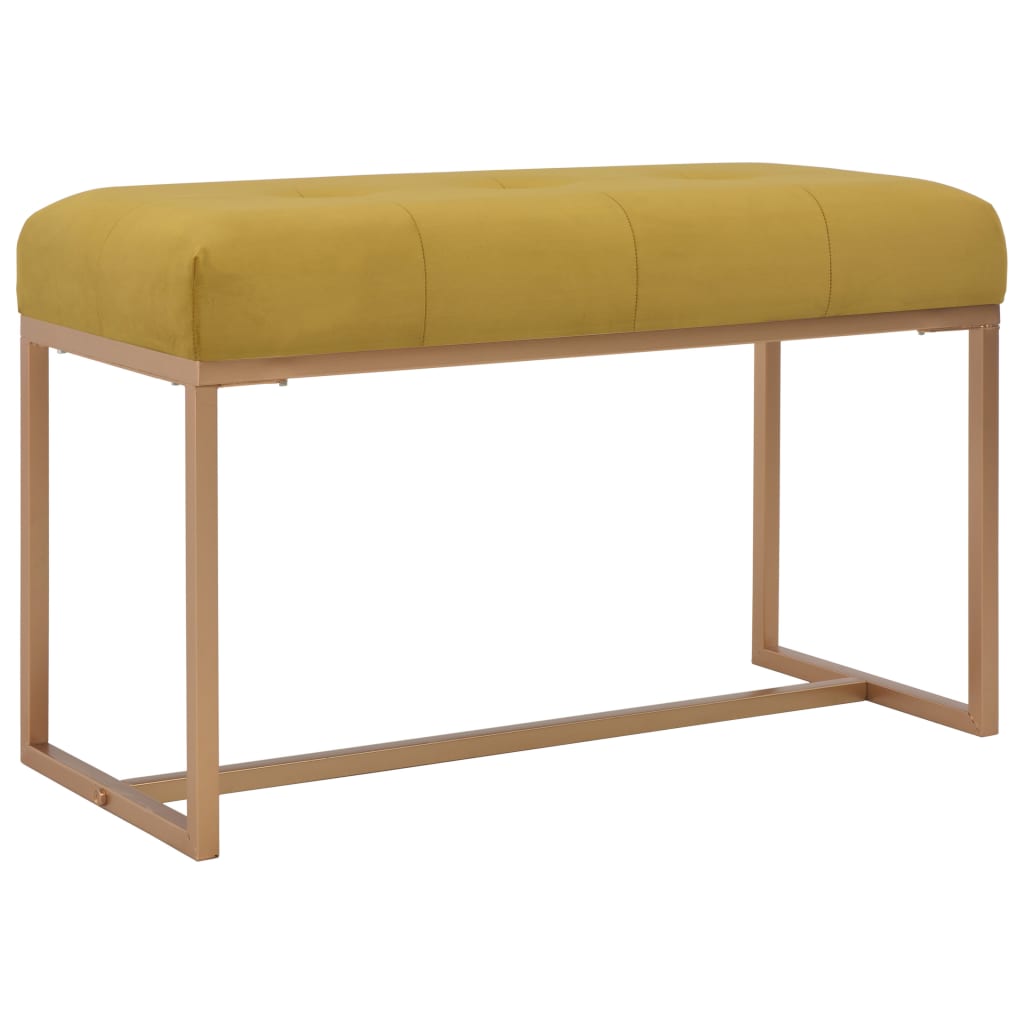 Bank 80 cm Grün Samt