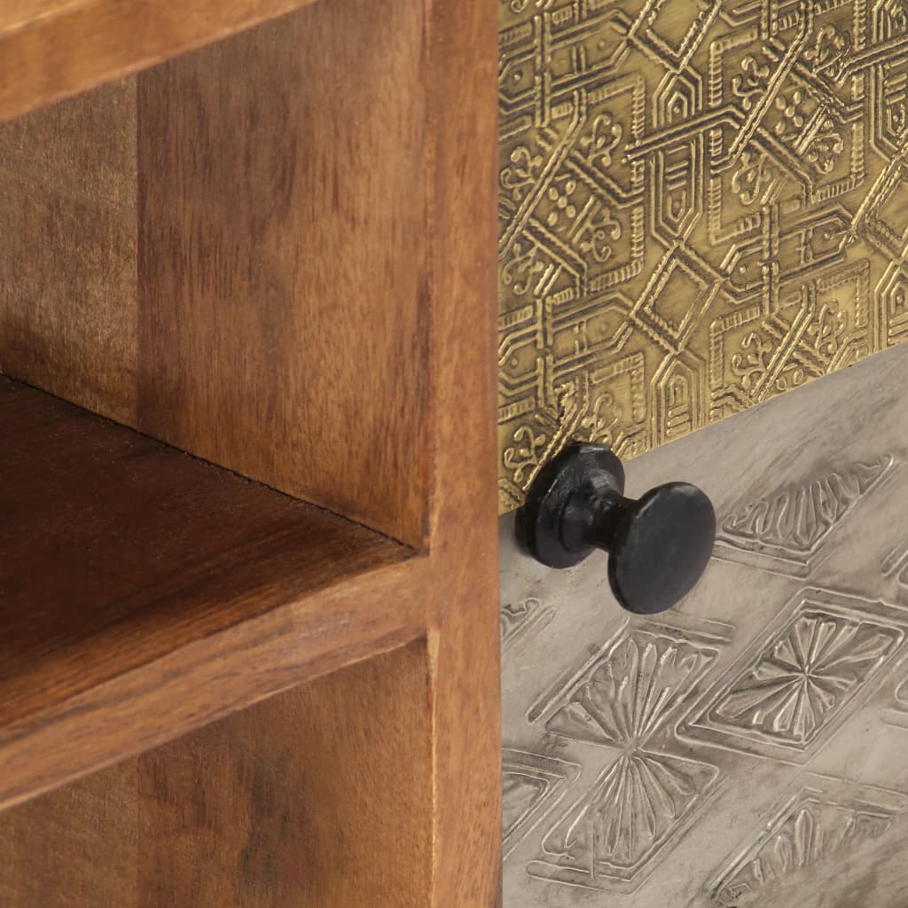 vidaXL TV-Schrank 140×30×40 cm Massivholz Akazie