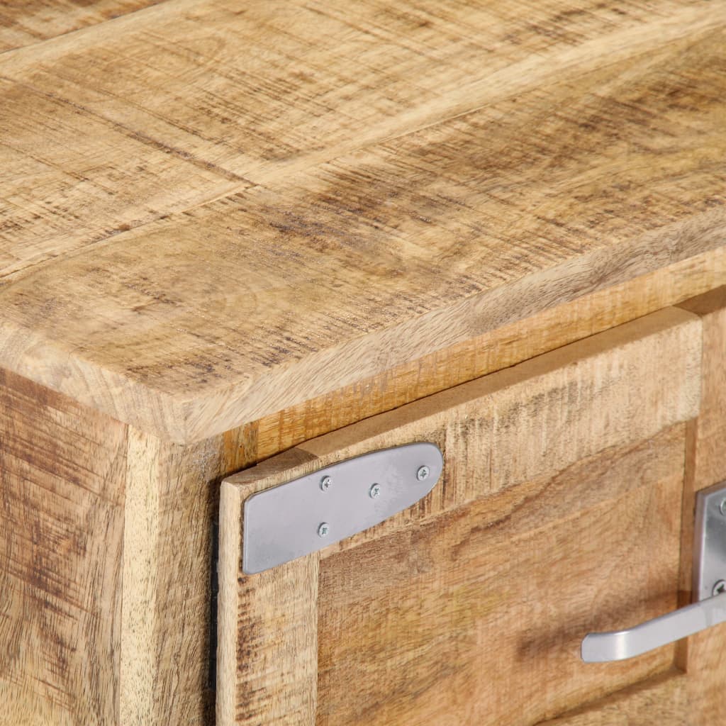 vidaXL Couchtisch 70x70x30 cm Massivholz Mango