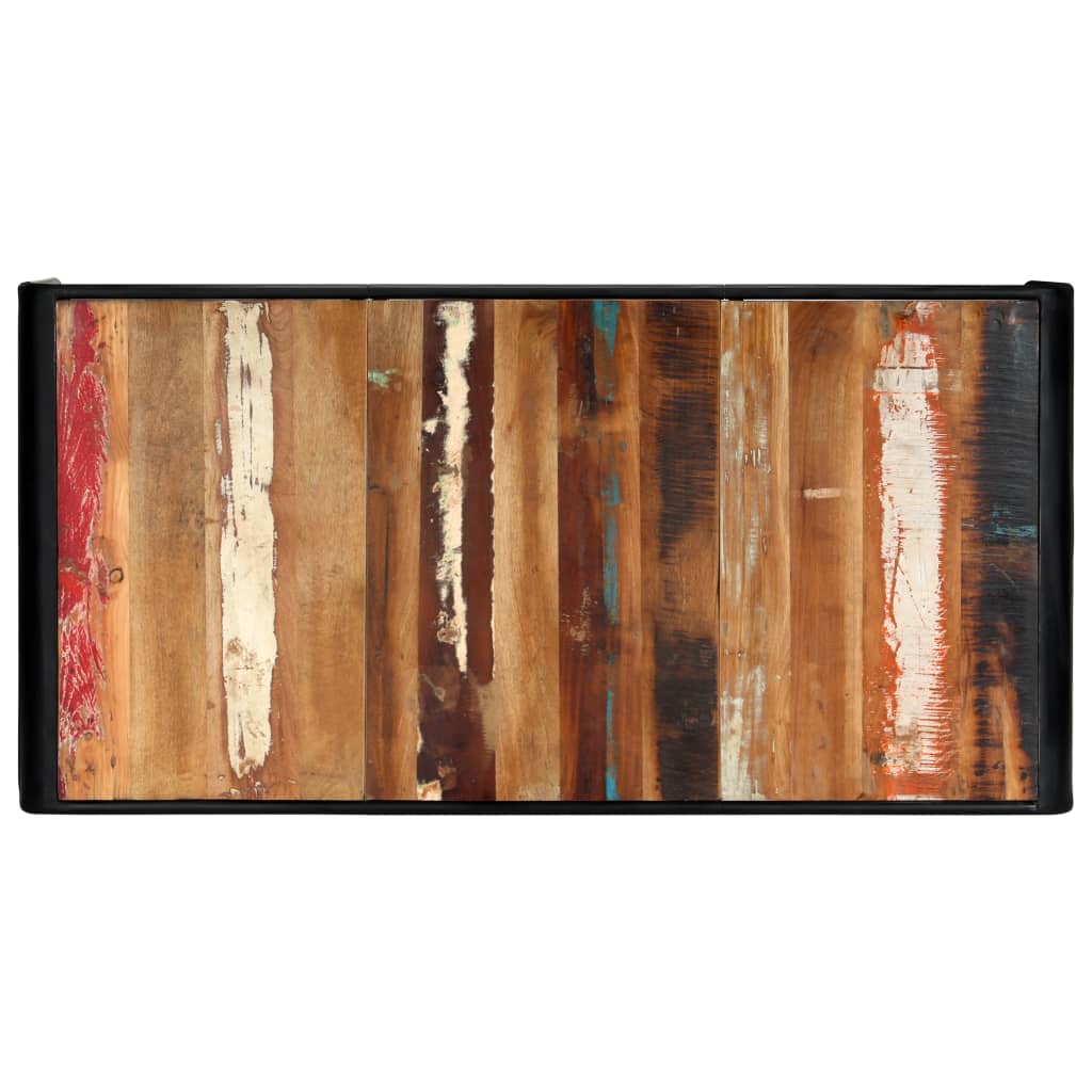 vidaXL Esstisch 180x90x76 cm Altholz Massiv