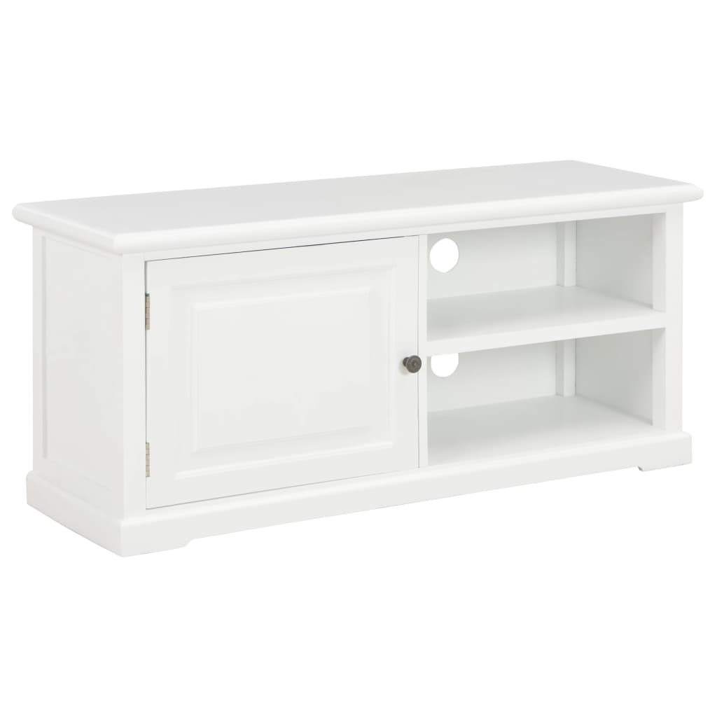 vidaXL TV-Schrank Weiß 90x30x40 cm Holz