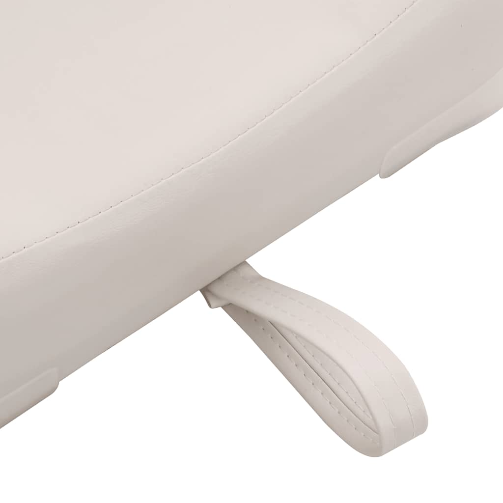 vidaXL Klappbarer Bootssitz 1 Set mit Polster in Blau-Weiß