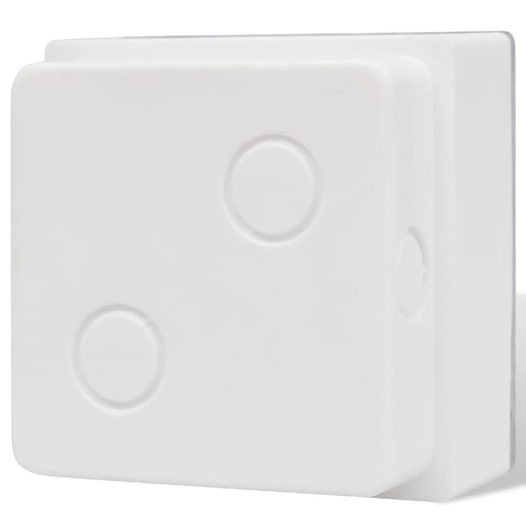 vidaXL LED Bodeneinbaustrahler Außen 6 Stk. 100x100x68 mm