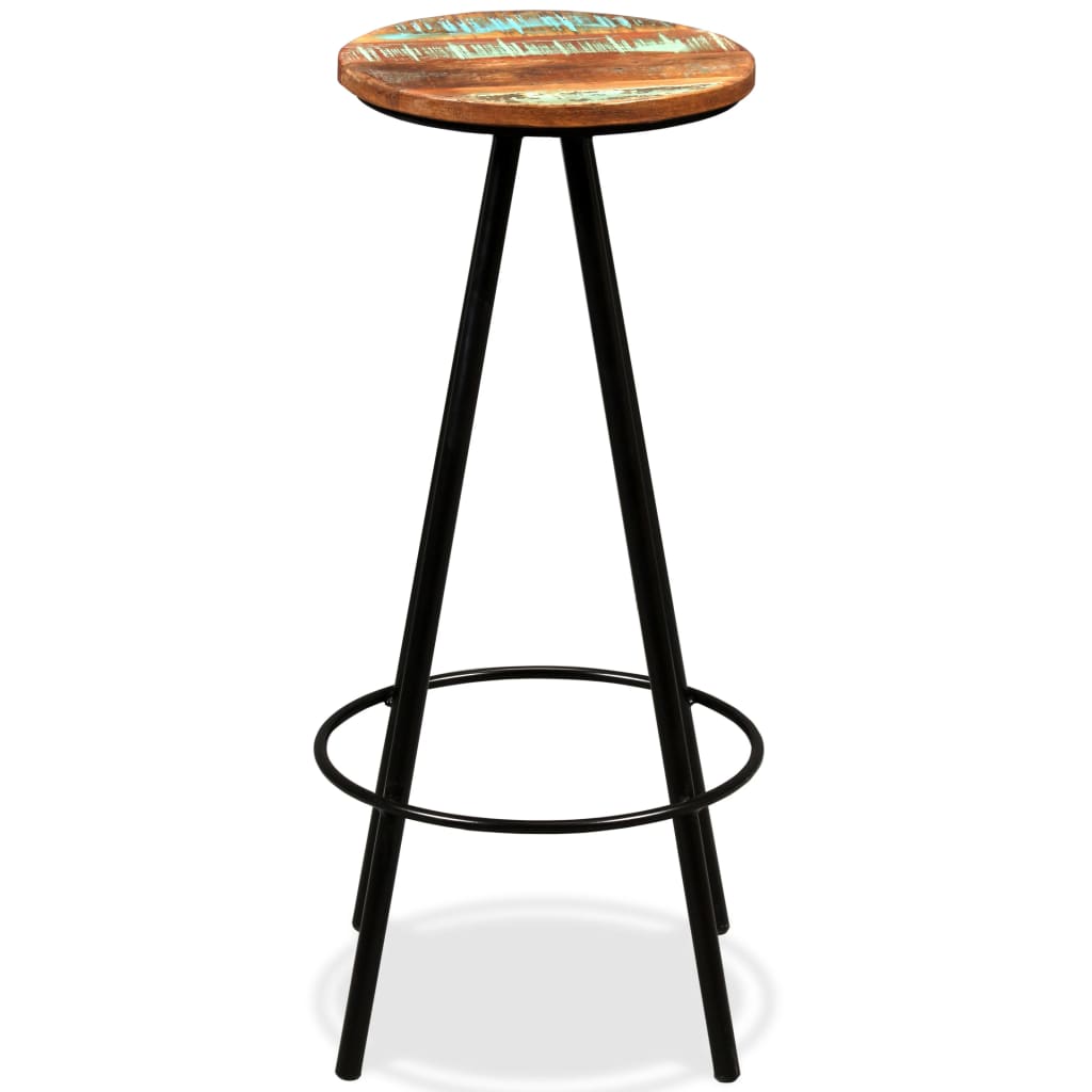 vidaXL 3-tlg. Bar-Set Massivholz Akazie und Altholz