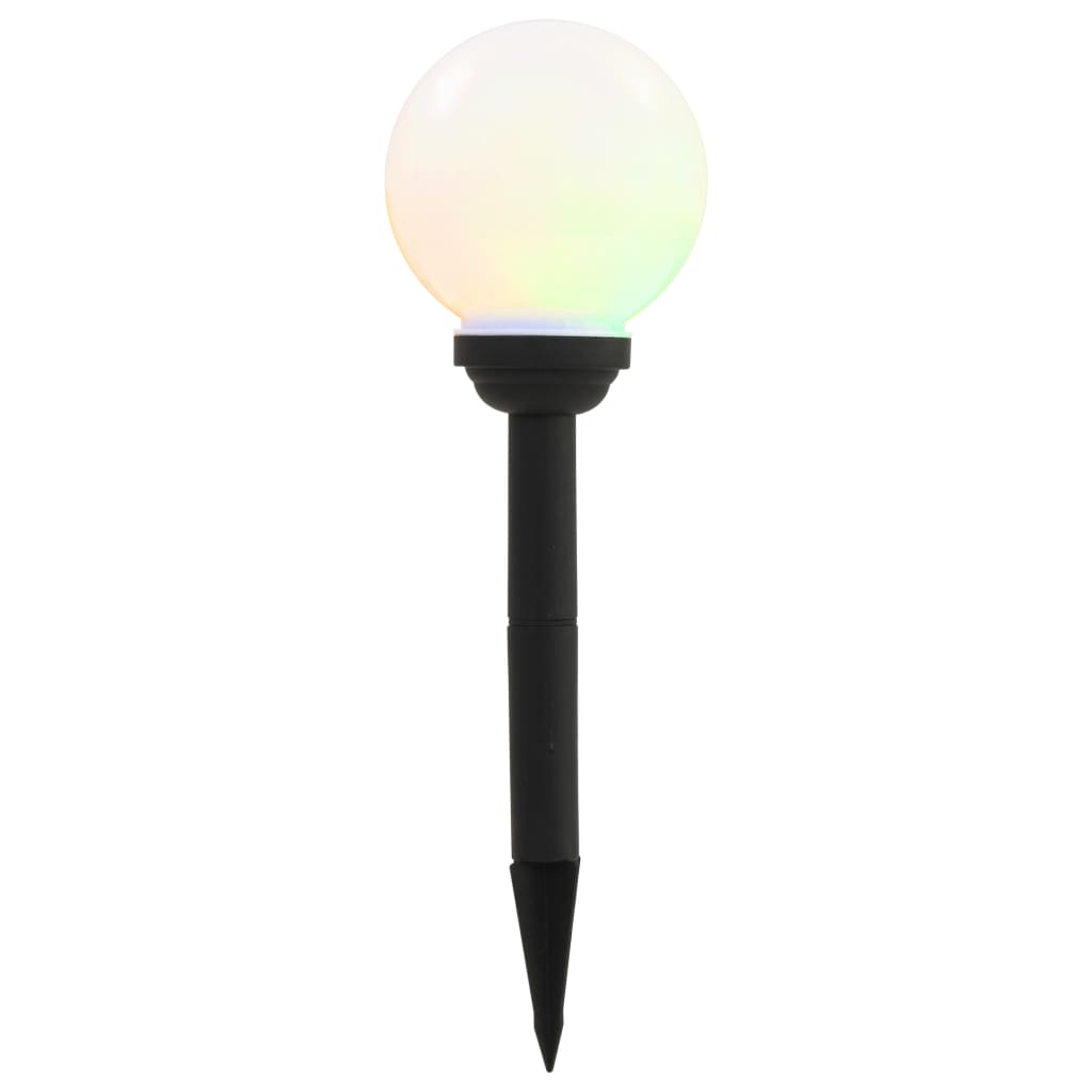 vidaXL Außen-Solarlampen 8 Stk. LED Kugel 15 cm RGB