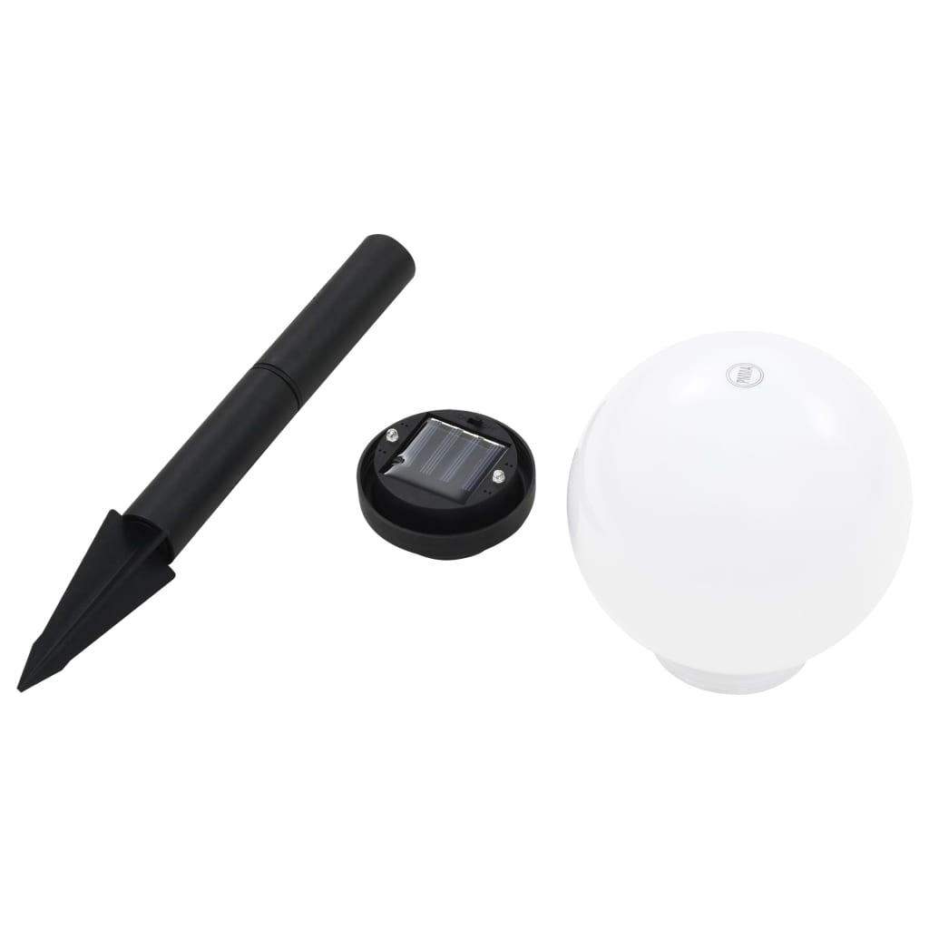 vidaXL Außen-Solarlampen 6 Stk. LED Kugel 20 cm RGB