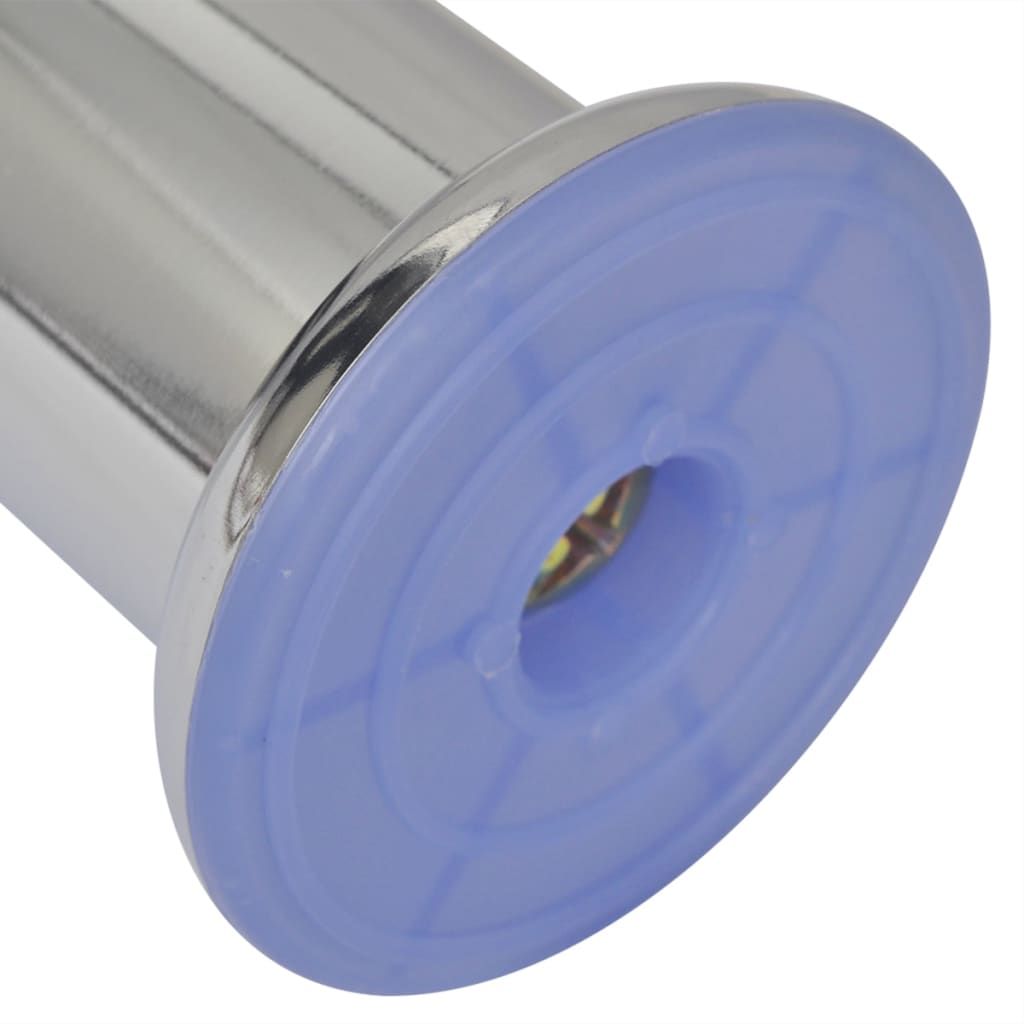 vidaXL Runde Sofabeine 8 Stk. Chrom 60 mm