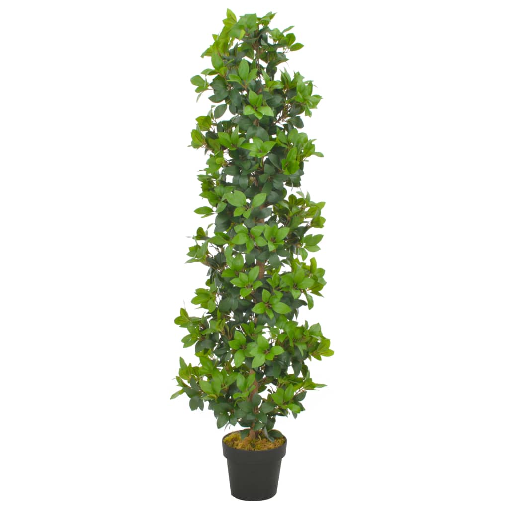 vidaXL Künstliche Pflanze Lorbeerbaum mit Topf Grün 40 cm
