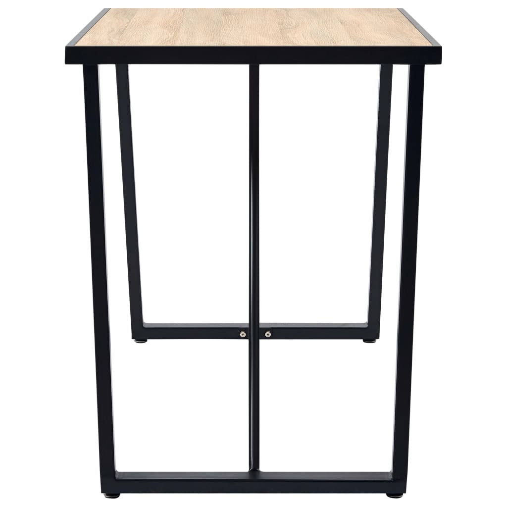 vidaXL Esstisch Eichenfarbe 120x60x75 cm MDF