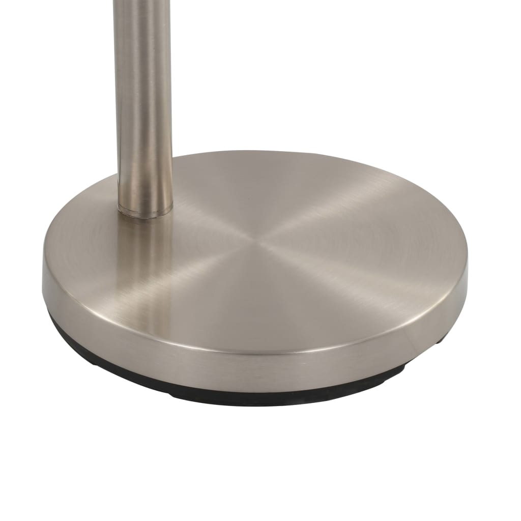 vidaXL Stehlampe 200 cm 5 x E14 Silbern