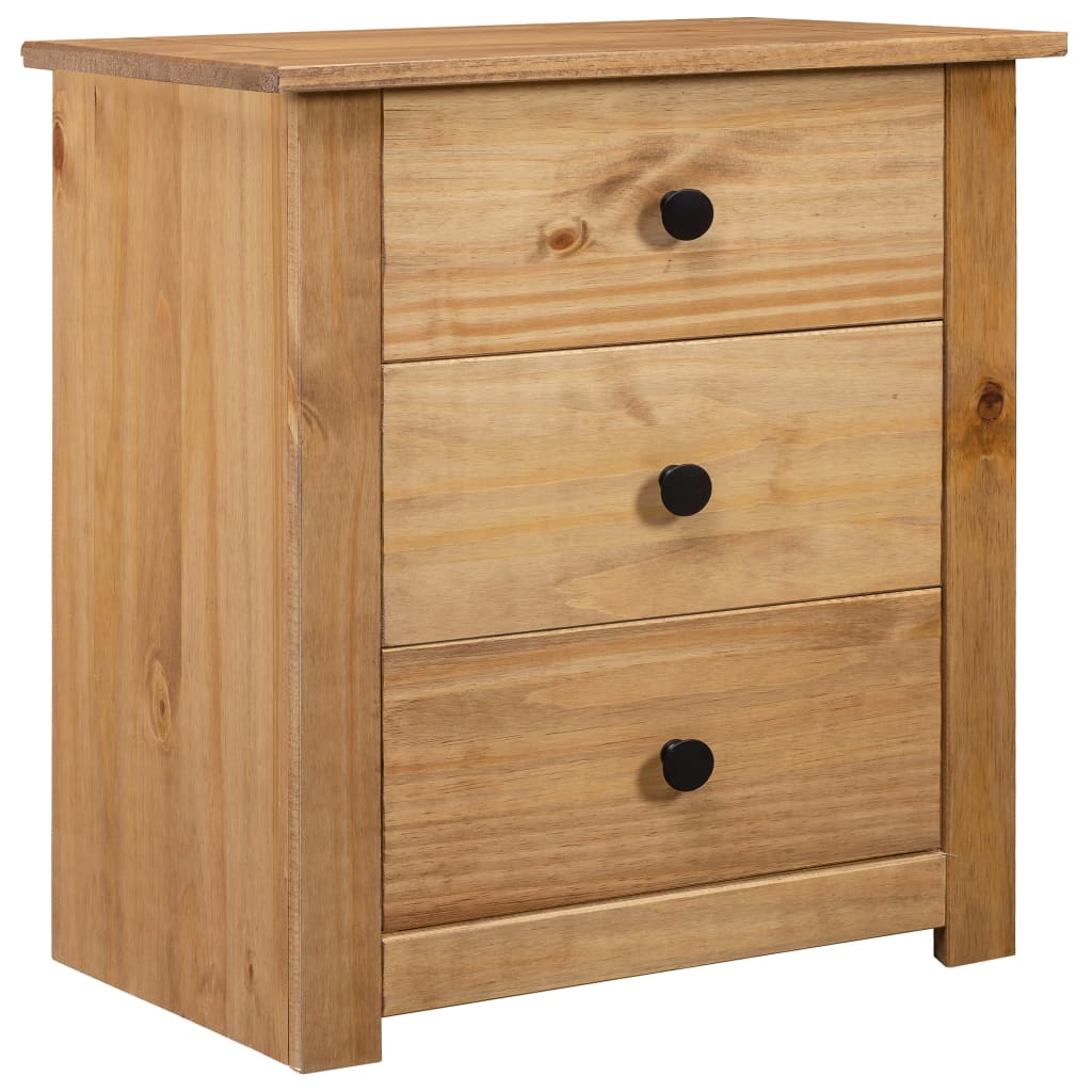 vidaXL Nachtschrank 46x40x57 cm Kiefernholz Panama
