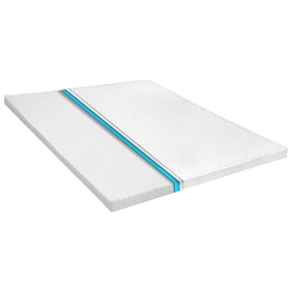 vidaXL Matratzenauflage 80 x 200 cm Kaltschaum Ei-Profil 6 cm
