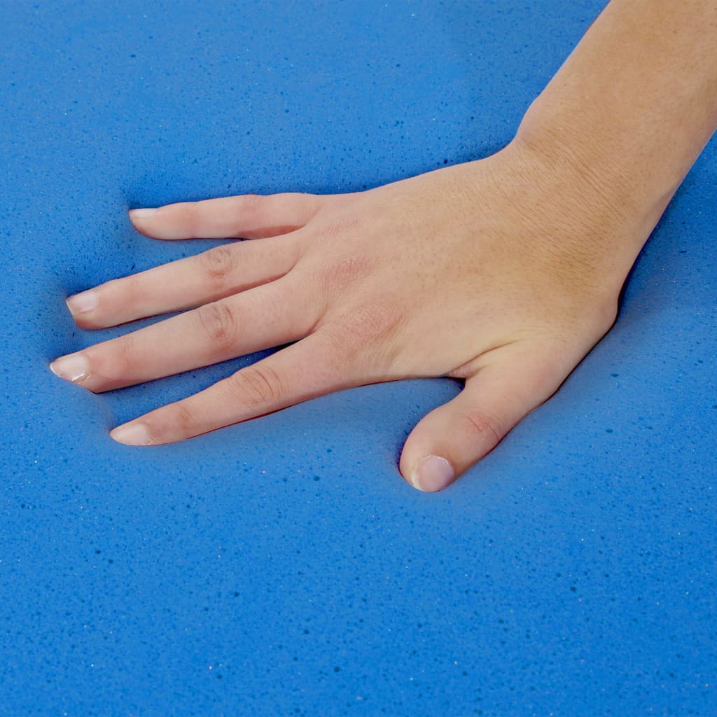 vidaXL Matratzenauflage 80 x 200 cm viskoelastischer Memory-Schaum 6cm