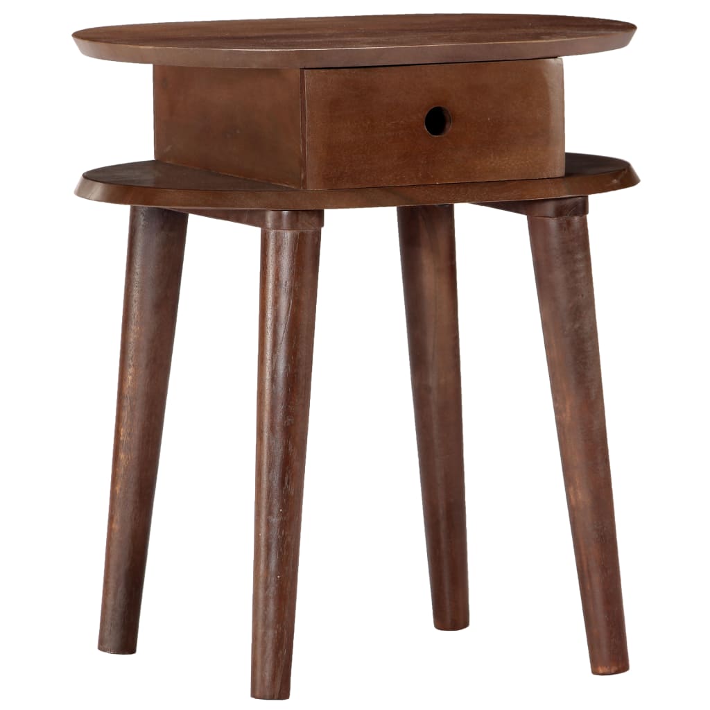 vidaXL Nachttisch 50x35x55 cm Massivholz Akazie