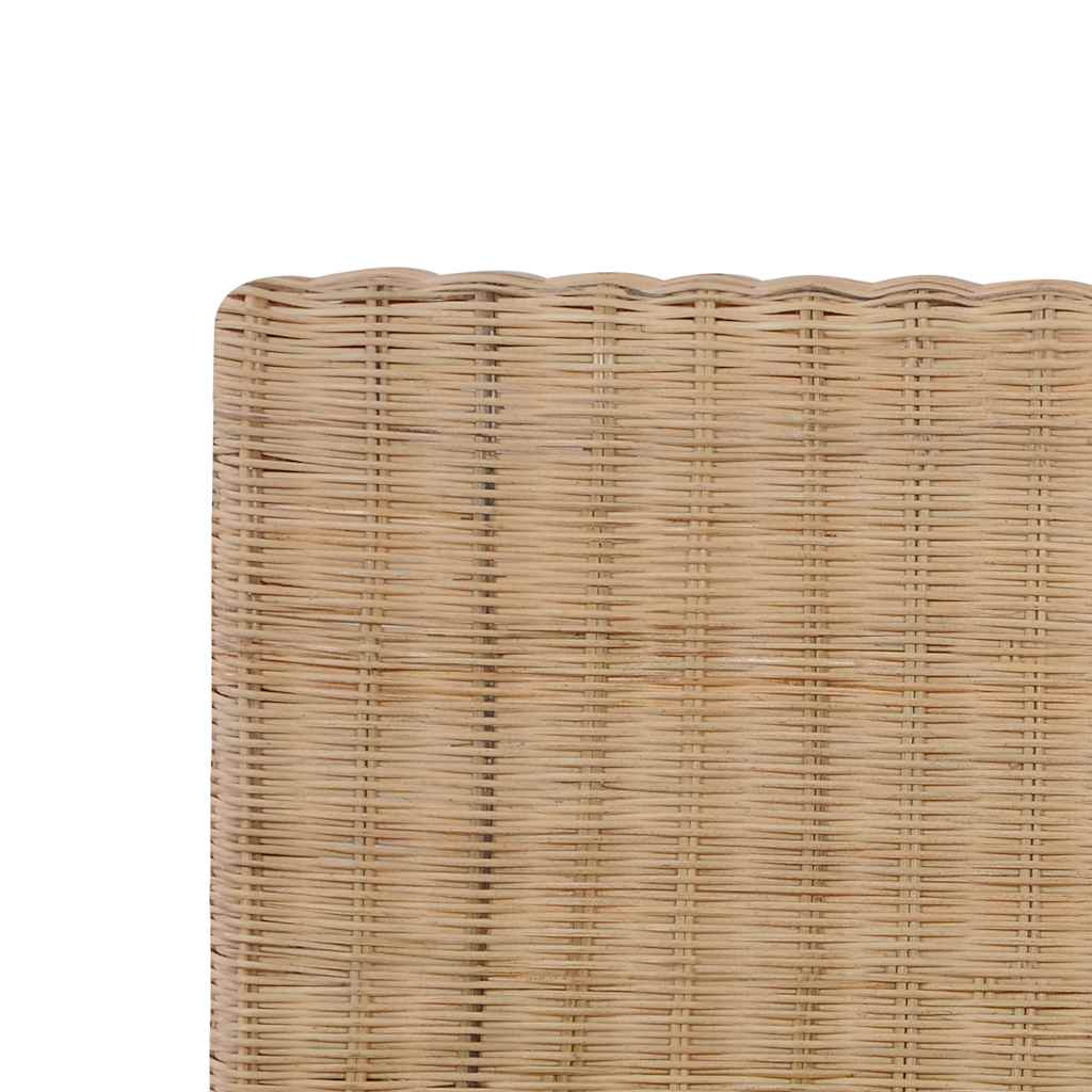 vidaXL Bettrahmen Rattan Handgeflochten 140x200 cm
