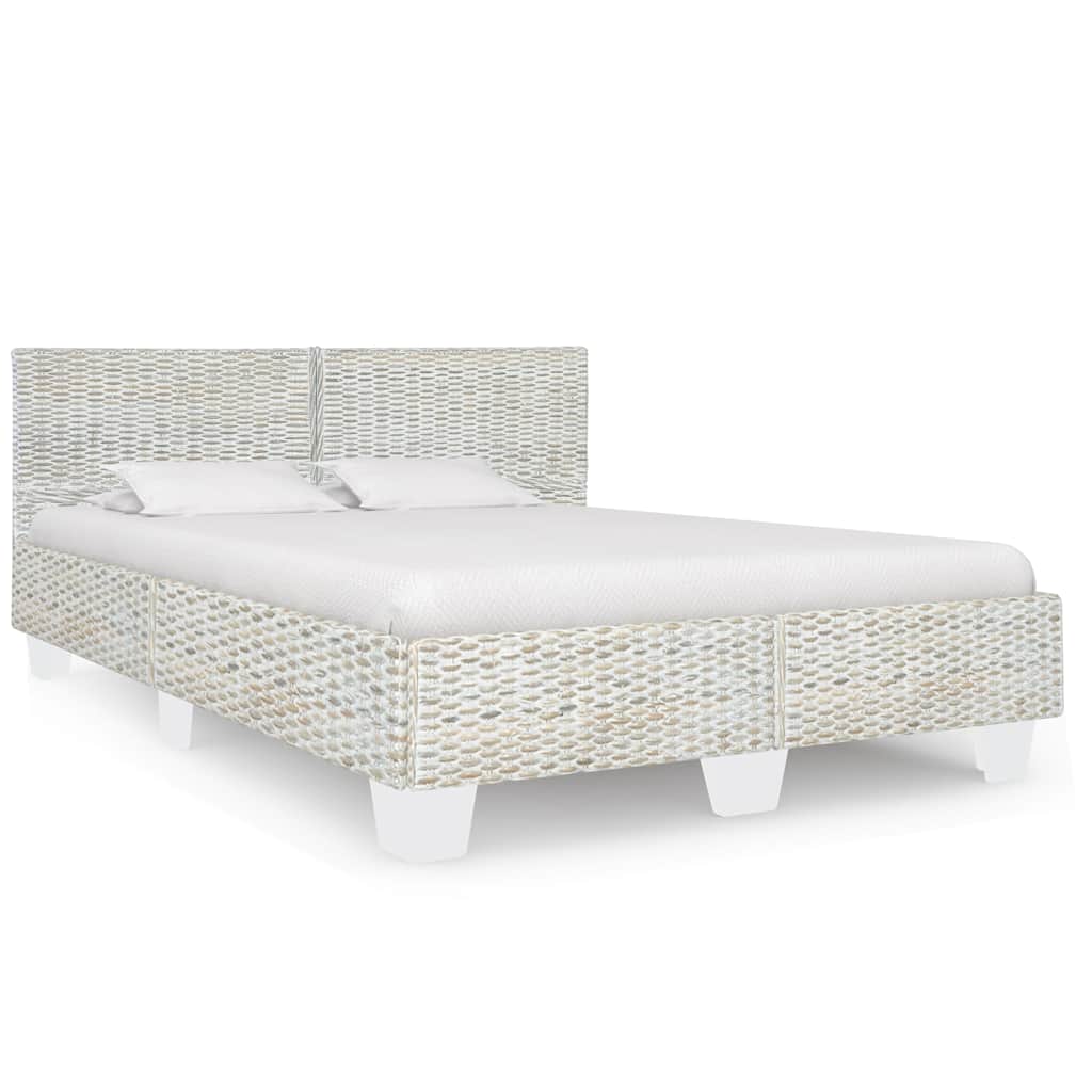 Bettrahmen Rattan Handgeflochten 140x200 cm