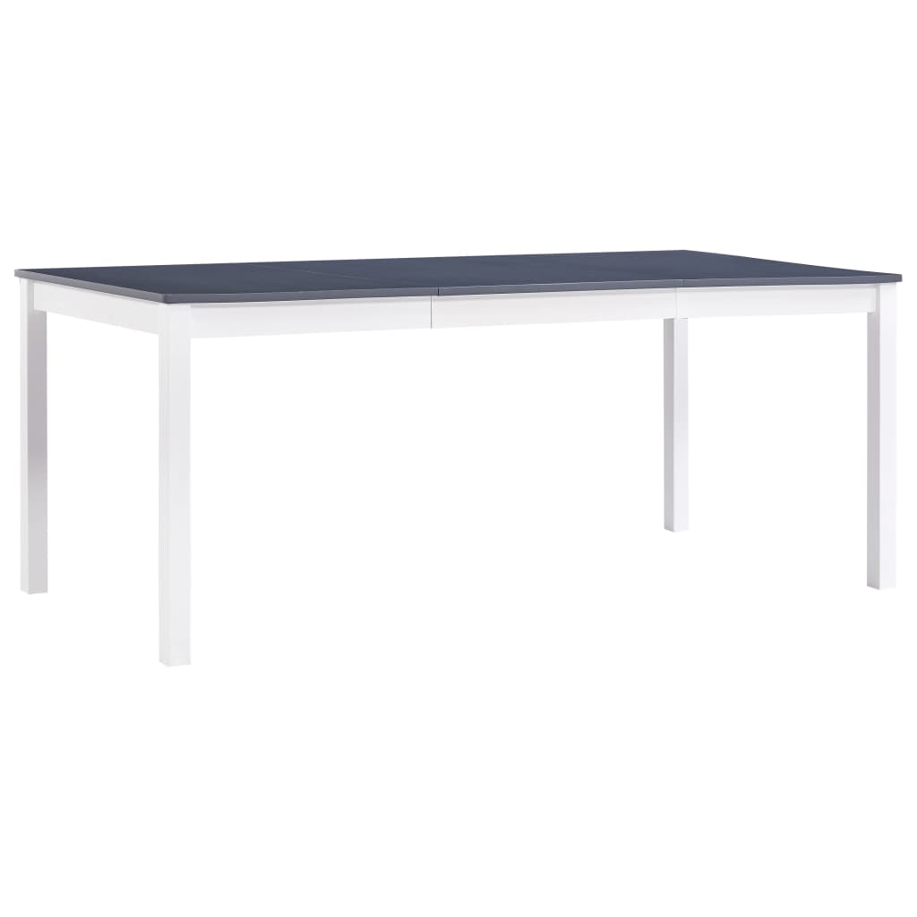 Esstisch Dunkelbraun 140 x 70 x 73 cm Kiefernholz