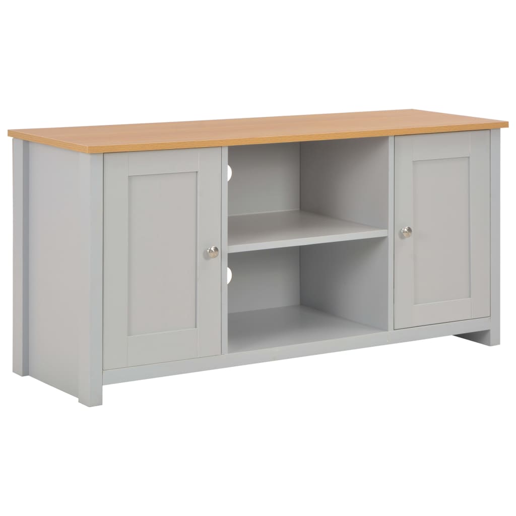 vidaXL TV-Schrank Grau 95x39x58 cm