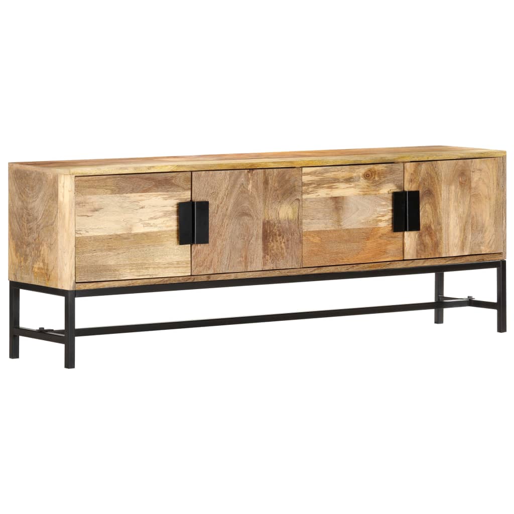 vidaXL TV-Schrank 140x30x50 cm Massivholz Mango
